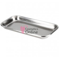 Tavita din metal pentru depozitat, sterilizat si dezinfectat instrumente 23 x 12  